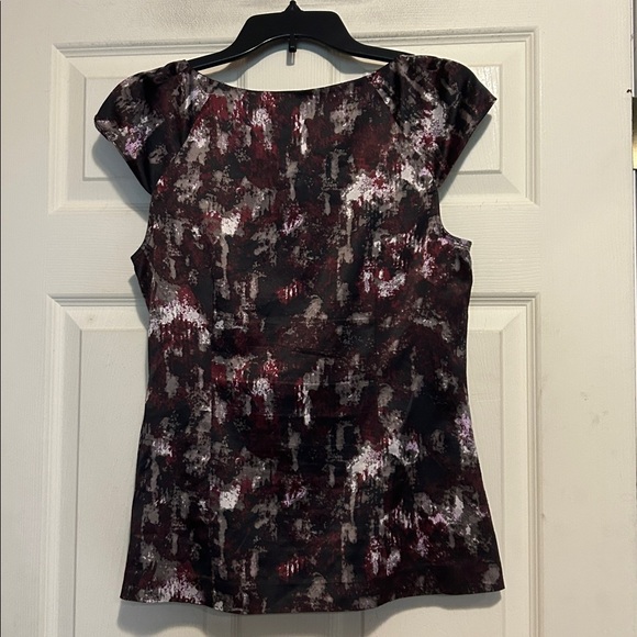 Ann Taylor Top Size Petite 6 Purple - Picture 8 of 8